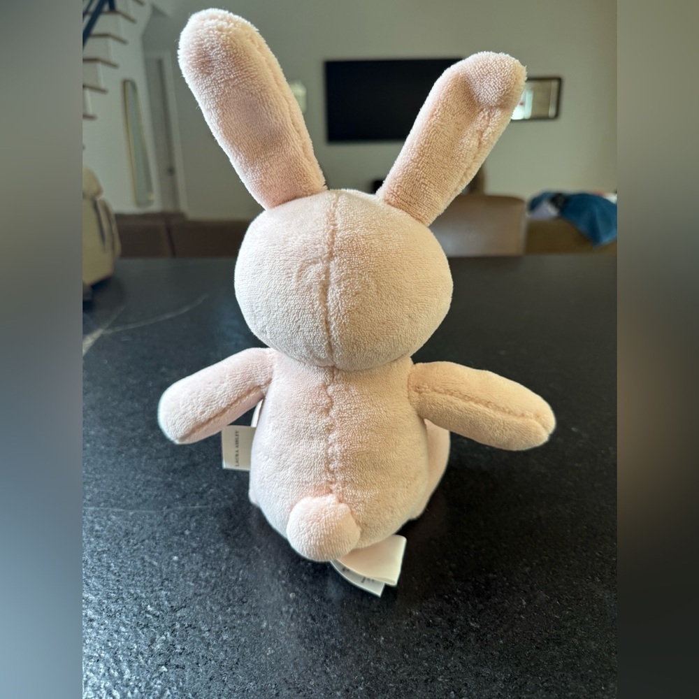 Laura Ashley Hedy Pink Bunny Rabbit Plush Easter Bunny Stuffed Toy 8.5" - Picture 10 of 10